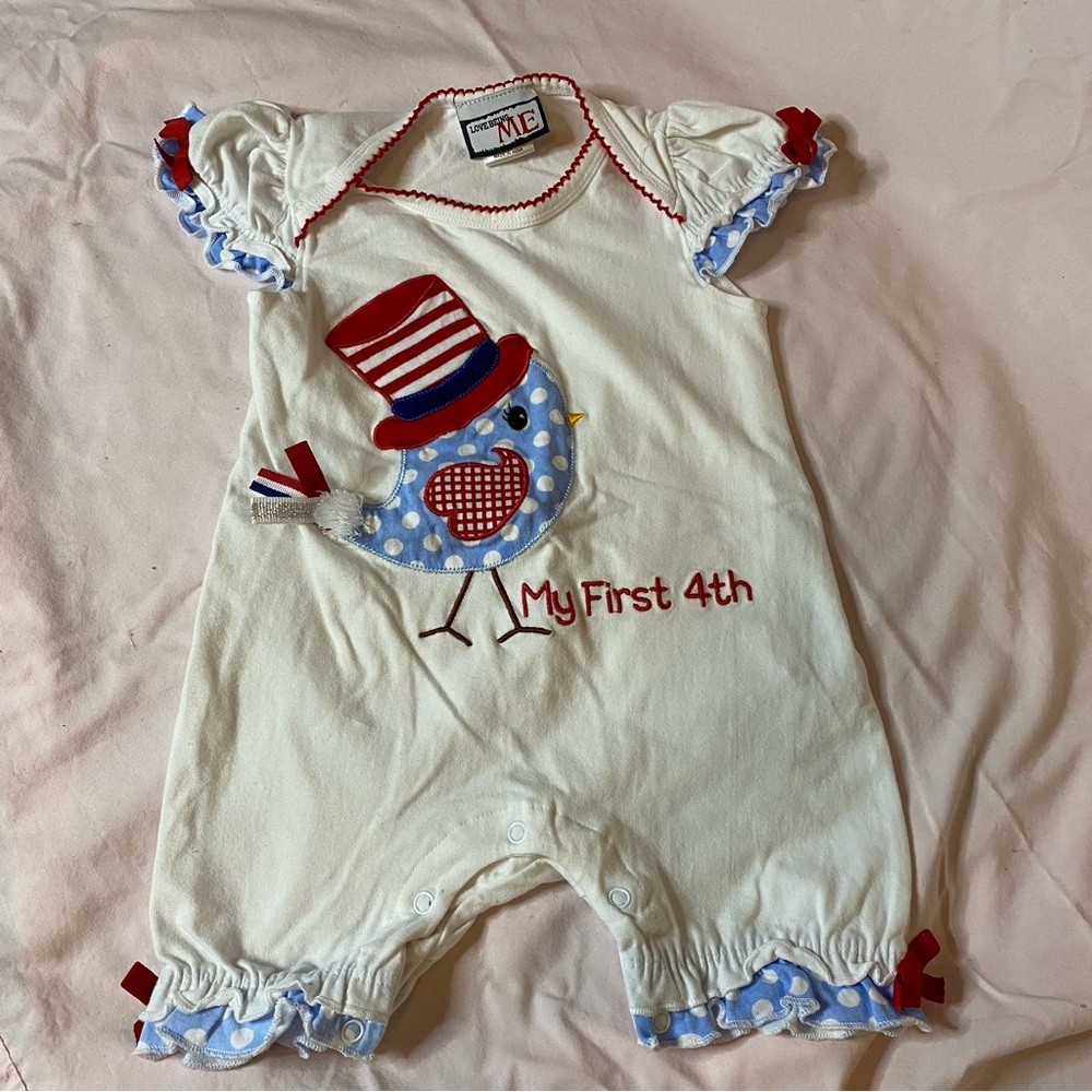 Love Being Me “My First 4th” 12M Jumper